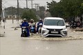 Mưa lớn gây ngập lụt tại nhiều vùng trũng thấp ở Ninh Thuận