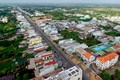 Toàn cảnh thị xã Vĩnh Châu - thị xã ven biển của tỉnh Sóc Trăng với gần 71% cư dân là đồng bào dân tộc thiểu số, trong đó đồng bào Khmer chiếm gần 53%. Ảnh: An Hiếu