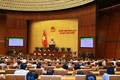 Quốc hội thông qua Nghị quyết về Chương trình giám sát của Quốc hội năm 2022. Ảnh: Phương Hoa - TTXVN