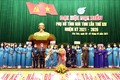 Ban chấp hành Hội Liên hiệp Phụ nữ tỉnh Kon Tum, khóa XIV nhiệm kỳ 2021-2026. Ảnh: Khoa Chương – TTXVN