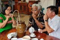 Rượu cần của dân tộc S’Tiêng tại sóc Bom Bo, xã Bình Minh, huyện Bù Đăng, tỉnh Bình Phước. Ảnh: K GỬIH – TTXVN
