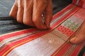 Những nét hoa văn tinh xảo của những tấm thổ cẩm của dân tộc Jrai tại Tây Nguyên. Ảnh: Hồng Điệp – TTXVN
