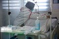 Nhân viên y tế điều trị cho bệnh nhân COVID-19 tại bệnh viện ở Iran. Ảnh: IRNA/ TTXVN