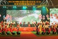 Các hoạt động văn hóa văn nghệ tại Khai mạc Ngày hội văn hóa, thể thao các dân tộc huyện Nho Quan và Tuần lễ "Cúc Phương đại ngàn". Ảnh: Hải Yến-TTXVN