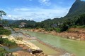 Tiềm ẩn tai nạn đuối nước từ sự mất an toàn tại Dự án kè bờ sông Miện, Hà Giang
