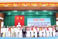 Hội đồng chức sắc Chăm đạo Bàlamôn ở Ninh Thuận lần thứ III ra mắt đại hội. Ảnh: Công Thử - TTXVN