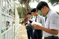 Ngày Sách và Văn hóa đọc Việt Nam năm 2023 thu hút gần 500 em học sinh đến từ các trường học trên địa bàn thành phố Pleiku. Ảnh; Hoài Nam- TTXVN