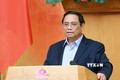 Thủ tướng Phạm Minh Chính chủ trì Phiên họp Chính phủ thường kỳ tháng 6/2023. Ảnh: Dương Giang-TTXVN