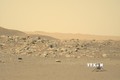 Hình ảnh trực thăng thám hiểm Sao Hỏa Ingenuity được chụp từ camera của tàu thăm dò Perseverance, ngày 15/6/2021. Ảnh: AFP/TTXVN