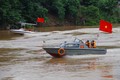 Lực lượng biên phòng tổ chức tuần tra liên hợp trên sông. Ảnh: baolaocai.vn
