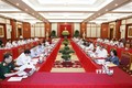 Tiến tới Đại hội XIII của Đảng:Tập thể Bộ Chính trị làm việc với Ban Thường vụ Thành ủy Hà Nội