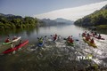 Đua thuyền Kayak trên sông Đà, kích cầu du lịch Hòa Bình