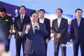 Thủ tướng Phạm Minh Chính phát biểu, giao trách nhiệm cho địa phương và các doanh nghiệp thực hiện cam kết đầu tư. Ảnh: Dương Giang-TTXVN