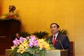 Thủ tướng Chính phủ Phạm Minh Chính phát biểu nhậm chức. Ảnh: Trí Dũng – TTXVN