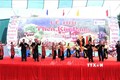 Tiết mục văn nghệ trong lễ hội Then Kin Pang ở huyện Phong Thổ. Ảnh: Nguyễn Oanh-TTXVN