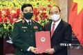 Trao quyết định thăng quân hàm Đại tướng cho Bộ trưởng Quốc phòng Phan Văn Giang