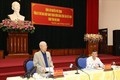 Tổng Bí thư Nguyễn Phú Trọng phát biểu chỉ đạo tại buổi làm việc với Ban Thường vụ và lãnh đạo tỉnh Hòa Bình. Ảnh: Trí Dũng– TTXVN