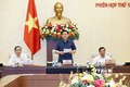 Chủ tịch Quốc hội Vương Đình Huệ phát biểu kết thúc Phiên họp. Ảnh: Doãn Tấn - TTXVN