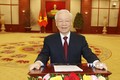 Tổng Bí thư Nguyễn Phú Trọng gửi Lời chúc Tết Xuân Quý Mão 2023. Ảnh: Trí Dũng – TTXVN
