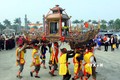Lễ rước bộ truyền thống tại lễ hội Đền A Sào năm 2023. Ảnh: Thế Duyệt – TTXVN