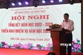 Ông Phạm Đăng Khoa, Giám đốc Sở Giáo dục và Đào tạo tỉnh Đắk Lắk phát biểu tại Hội nghị. Ảnh: Nguyên Dung – TTXVN