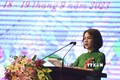 Bà Vàng Thì Bình tái đắc cử Chủ tịch Hội Nông dân tỉnh Điện Biên khóa X, nhiệm kỳ 2023 – 2028. Ảnh: Xuân Tư – TTXVN