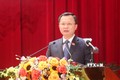 Chủ tịch UBND tỉnh Quảng Ninh Cao Tường Huy phát biểu. Ảnh: Văn Đức - TTXVN