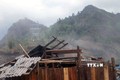 Mưa đá, gió lốc, sét gây thiệt hại về nhà ở, tài sản tại xã Chiềng Khay