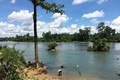 Phối hợp tìm kiếm thanh niên bị nước cuốn trôi khi đi câu cá tại sông Pô Cô