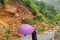 Mưa lớn khiến lũ trên sông Hồng lên cao, sạt lở ách tắc nhiều tuyến đường tại Lào Cai