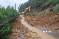 Mưa lớn gây sạt lở, ách tắc nhiều tuyến đường vùng cao Lào Cai