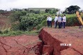 Xuất hiện hai điểm sạt lở, sụt lún ven đường Hồ Chí Minh, đoạn qua tỉnh Đắk Nông