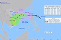 Bão số 7 di chuyển theo hướng Tây Tây Nam, tốc độ khoảng 15 km/giờ