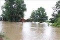 Nhà dân tại xã Ea Rốk, huyện Ea Súp (Đắk Lắk) bị ngập do mưa lũ. Ảnh: Anh Dũng – TTXVN