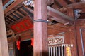 Hệ thống cột, kèo Chùa Cầu, một di tích biểu tượng của thành phố Hội An, bị xuống cấp nghiêm trọng. Ảnh: Trịnh Bang Nhiệm - TTXVN