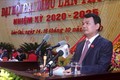 Đồng chí Đặng Xuân Phong, tân Bí thư tỉnh ủy Lào Cai khóa XVI, nhiệm kỳ 2020-2025. Ảnh: Quốc Khánh - TTXVN