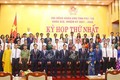 70 đại biểu HĐND tỉnh Phú Thọ khóa XIX, nhiệm kỳ 2021 - 2026 ra mắt tại Kỳ họp thứ Nhất. Ảnh: Trung Kiên – TTXVN