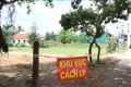 Phong tỏa khu vực sinh sống của bệnh nhân mắc COVID-19 tại xã Đắk Liêng, huyện Lắk. Ảnh: Tuấn Anh – TTXVN