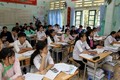Học sinh lớp 12 trường Phổ thông Dân tộc nội trú tỉnh Lào Cai. Ảnh: Quốc Khánh - TTXVN