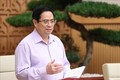 Thủ tướng Chính phủ Phạm Minh Chính kết luận phiên họp trực tuyến Chính phủ. Ảnh: Dương Giang/TTXVN