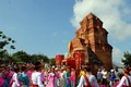 Lễ hội Katê của người Chăm ở Bình Thuận. Ảnh: TTXVN