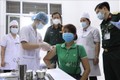Học viện Quân y tổ chức triển khai tiêm thử nghiệm lâm sàng vaccine Nano Covax phòng COVID-19 giai đoạn 3 cho tình nguyện viên. Ảnh: Minh Quyết - TTXVN