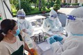 Lực lượng y tế tiêm vaccine cho người dân trên địa bàn thành phố Bạc Liêu. Ảnh: Chanh Đa-TTXVN