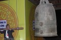 Chuông chùa Viên Minh được công nhận bảo vật Quốc gia . Ảnh: Quân Trang - TTXVN