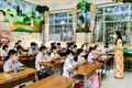 Học sinh Trường Tiểu học Ngô Quyền (thành phố Cần Thơ) trở lại trường học. Ảnh: Ánh Tuyết - TTXVN