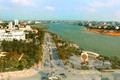 Một góc thành phố Việt Trì nhìn từ trên cao. Ảnh: Trung Kiên - TTXVN
