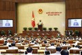 Phó Thủ tướng Thường trực Chính phủ Phạm Bình Minh làm rõ các vấn đề liên quan và trả lời chất vấn của đại biểu Quốc hội. Ảnh: Doãn Tấn – TTXVN