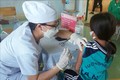 Triển khai tiêm vaccine phòng COVID-19 cho học sinh ở xã Ma Nới, huyện Ninh Sơn, Ninh Thuận. Ảnh: Công Thử - TTXVN