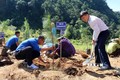 Trồng, chăm sóc cây xanh tại các Khu Di tích lịch sử của tỉnh Kon Tum