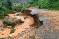 Nhiều tuyến giao thông bị ảnh hưởng bởi mưa lũ. Ảnh: baokontum.com.vn
